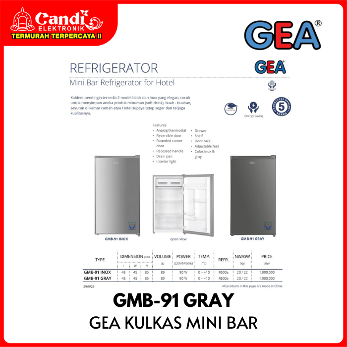 Gea Refrigerator Mini Bar